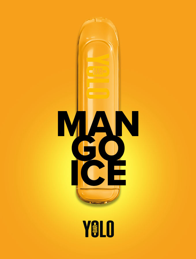 Mango Ice Yolo Bar Disposable Vape Device
