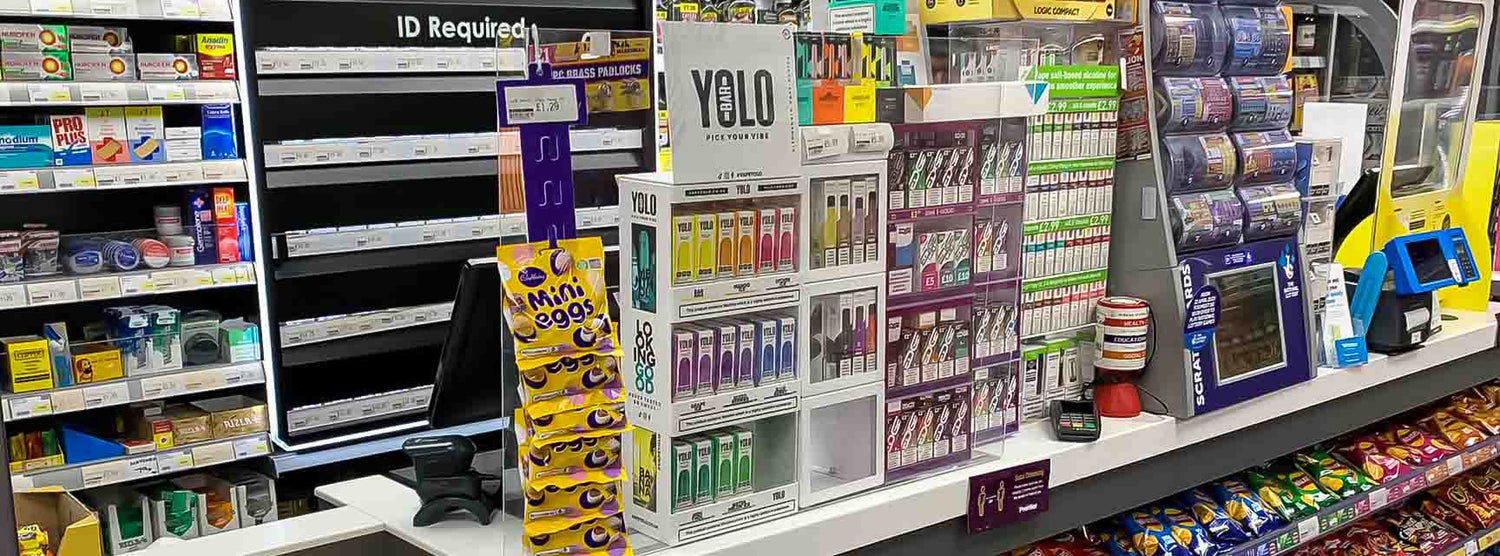 Yolo on shop aisle
